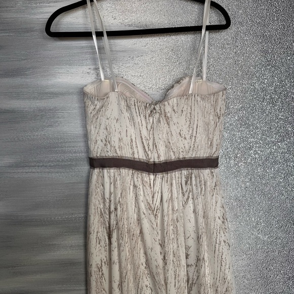 BCBGMaxAzria White Strapless Sundress Cocktail - Picture 4 of 9